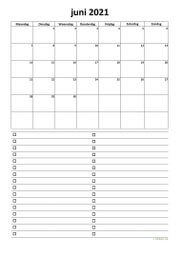 Kalender Juni 2021 Niederlande 07