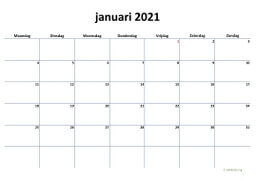 Maandkalender 2021 Niederlande 04