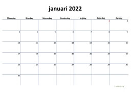 Maandkalender 2022 Niederlande 04