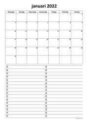 Maandkalender 2022 Niederlande 07