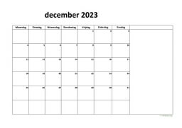 Kalender December 2023 Niederlande 08