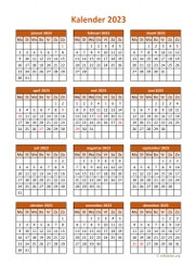 Kalender 2023 Niederlande 06