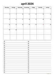 Kalender April 2024 Niederlande 07