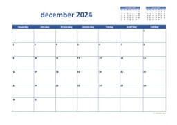 Kalender December 2024 Niederlande 02