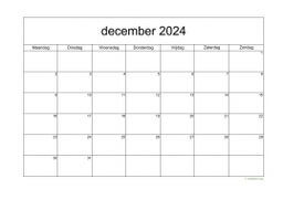 Kalender December 2024 Niederlande 05