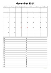 Kalender December 2024 Niederlande 07