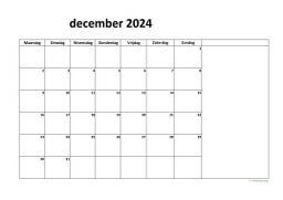 Kalender December 2024 Niederlande 08