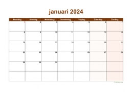Maandkalender 2024 Niederlande 06