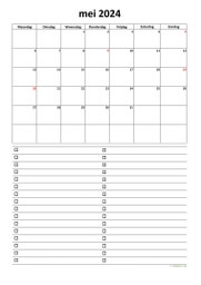 Kalender Mei 2024 Niederlande 07