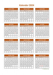 Kalender 2024 Niederlande 06