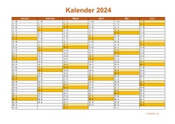 Kalender 2024 Niederlande 09