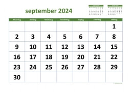 Kalender September 2024 Niederlande 03
