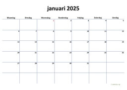 Maandkalender 2025 Niederlande 04