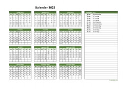 Kalender 2025 Niederlande 02