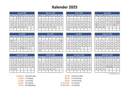Kalender 2025 Niederlande 05