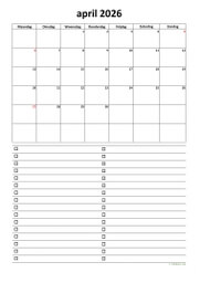 Kalender April 2026 Niederlande 07