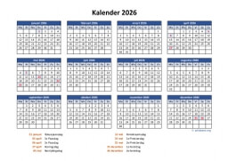 Kalender 2026 Niederlande 05