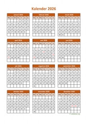 Kalender 2026 Niederlande 06