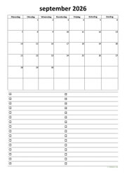 Kalender September 2026 Niederlande 07