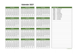 Kalender 2027 Niederlande 02