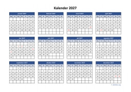 Kalender 2027 Niederlande 04