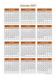 Kalender 2027 Niederlande 06