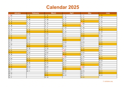 Calendar 2025 - United Kingdom | Wikidates.org