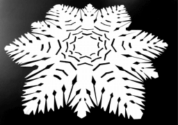Make Cut Out Snowflakes Day